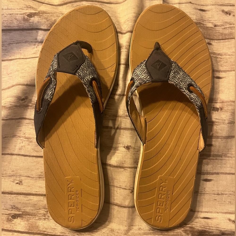 👠Sperry Top-Sider Seabrook Surf Mesh Navy/Mesh Sandals Size 6 1/2 M